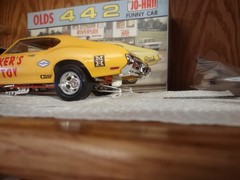C-104:200 Vintage Johan Olds 442 Funny Car Model, No Box.