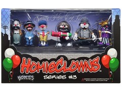 Homies 20453BX “HomieClowns” Series 3 2-Inch Figures Set of 6 Pieces