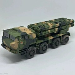 1/72 China PLA PHL-191 Long-range Rocket Launcher Tricolor Camouflage Model！