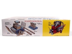 1/25 AMT AquaRod Race Team 1975 Chevy Van Drag Boat Trailer Model Kit AMT1338