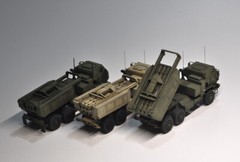 Meng 1/72 U.S. M142 HIMARS High Mobility Artillery Rocket System Model Kit