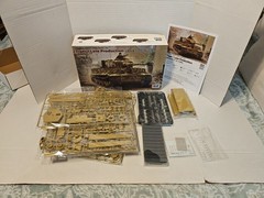 RMF Tiger I Late Production 1:35 Model Kit ALL Parts Sealed