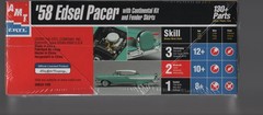 AMT ’58 EDSEL PACER w/ CONTINENTAL KIT MODEL KIT FACTORY SEALED – FREE SHIPING!