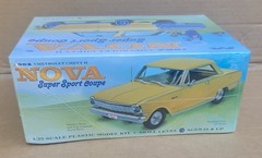 Moebius 1964 Chevrolet Chevy II Nova Super Sport Coupe Sealed Box 1:25 Kit 2320