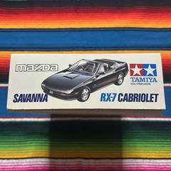 Tamiya 1/24 Mazda Savanna RX-7 Cabriolet Sports Car Series Model Kit Japan