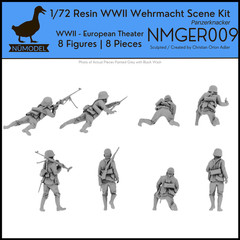 NUMODEL NMGER009 | 1/72 Resin WWII German Wehrmacht Soldier Kit Panzerknacker