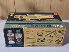RARE ORG 1/25 AMT ’58 CHEVROLET IMPALA HARDTOP CUSTOMIZING KIT 2758-200 MIB 60s
