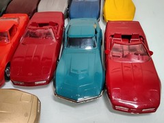 AMT ERTL Chevy Corvette Dealer Promo Model Lot of 15 Cars No Boxes – 1:25 Scale