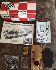 Starter Porsche 962C Barclay Liqui Moly Monza 1985 Resin Kit 1:43 Made In France