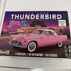 Revell 1956 Ford Thunderbird 1:24 Scale Model Kit 85-4518. Skill 4 NEW/Sealed