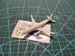 3D Printing 1/700 Chinese C919 Passenger Aircraft Unpainted/1Pc