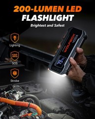 Wolfbox 4000A Jump Starter12V Car Battery Jump Starter 65W Quick Chargerled