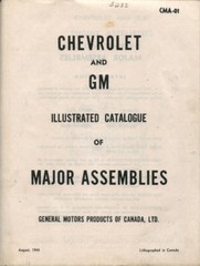 BTM 003 Canadian Military Pattern Vehicles, Ford and Chevy manuals plus more