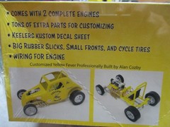 KEELERS KUSTOMS YELLOW FEVER COMPETITION COUPE ALANTIS MODELS FACTORY SEALED
