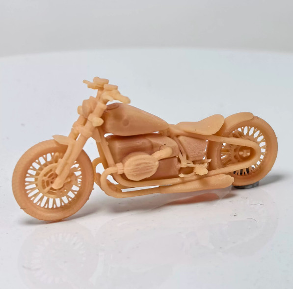 1/64 Motorcycle Model R18 Garage Model Accessories Are Colorless 1pc