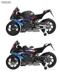 MENG MT-009 1/9 M1000RR Motorcycle Series Precision Collectible Model Kit