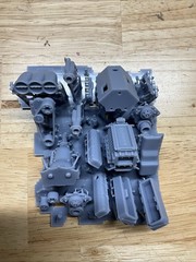 572 ENGINE – UPGRADE SUPERCHARGED 3D print 1:8 1:12 1:18 1:24