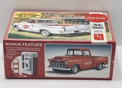 AMT COCA COLA 55 CHEVY CAMEO Pickup Truck Model Kit 1:25 Scale AMT1094 SEALED