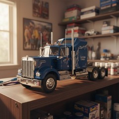 Revell Kenworth W900 1:25 Scale 115-Piece Model Kit – Perfect for Enthusiasts