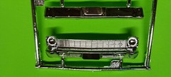 1966 Nova SS 1/25 Pro Street Chrome Grill Bumpers Tail Lights Model Car Parts