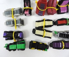 Model Car Parts Folding Bucket Seats Bench Seats Lot (35 pieces)