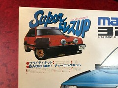 OPEN BOX Nichimo 1:24 Scale Model Kit Motorized MAZDA 323 FRIDAY No. 3 700