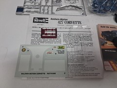 Revell 1/25 – BALDWIN MOTION 427 CORVETTE – Model Kit – 7427 – New In Box – 1991