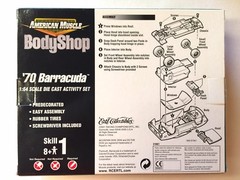 ERTL Body Shop Mountain Dew Model Kit 70 1970 Plymouth Barracuda Die Cast 1/64
