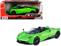 Motormax 79354GR Pagani Huayra Roadster Green 1/24 Diecast Model Car