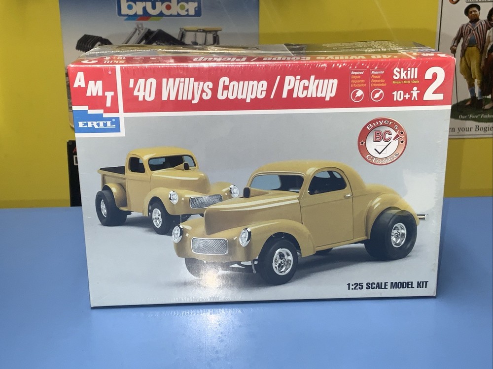 AMT ERTL Buyer’s Choice ‘40 WILLYS COUPE / PICKUP #31221 FACTORY SEALED