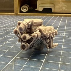 Chevy 572 Supercharged Magnuson Engine BB 1/24 1/25