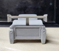 1/24 scale resin 3d printed 1959 Ford F25 Blown Pro Mod drag body model slot car