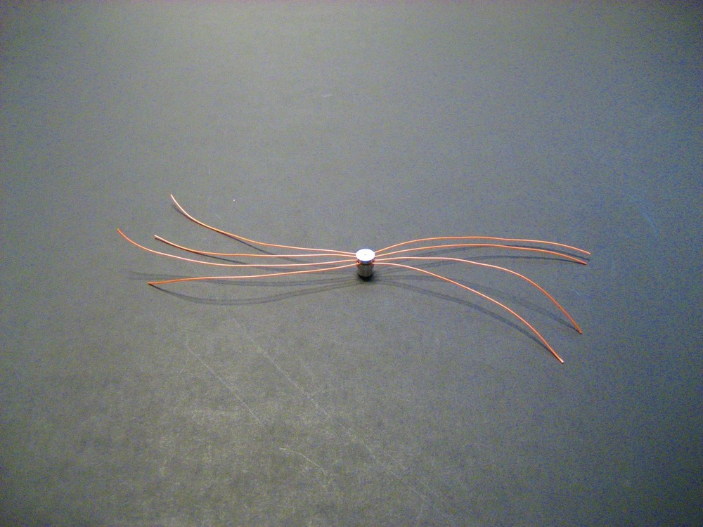 Scale Repro’s Plus 1505 1/24,1/25 Aluminum Mallory Style Magneto (Orange Wire)