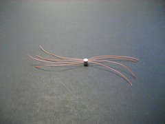 Scale Repro’s Plus 1505 1/24,1/25 Aluminum Mallory Style Magneto (Orange Wire)