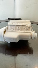 Big Block 454 Supercharged – 3D print 1/10 model
