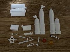 Accessories & Tools from AMT 34-63 Ford Pick Up Kits