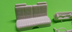 76 1976 Chevy Caprice 1/25 Bench Seat Dash Steering Wheel