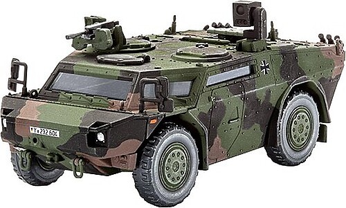 Revell-Germany Recon Vehicle Fennek – Plastic Model Military Vehicle Kit – 1/72