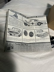 AMT 1957 Chevrolet HT Styline Orig Kit # T757 ’60s Issue in Box 57 Chevy