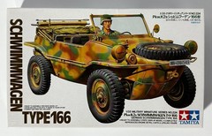 Lot: Tamiya #35224 1/35 Scale VW Schwimmwagen Type 166 + 2 Resin Detail Sets