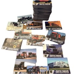 Super Trucks Limited Edition Cards , Get The Hole Stack, Many Duplicates
