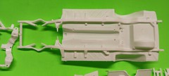1957 Chevy Bel Air 1/25 OLD REVELL TOOLING Frame Chassis Axle Rear End Model Car