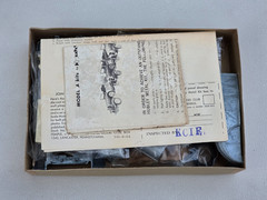 HUBLEY Ford Model A Coupe Metal NEW Model Kit 1/20 #4861 1960s NOS