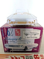 L@@K! *RARE ORIGINAL VINTAGE AMT 1962 THUNDERBIRD CV KIT **COMPLETE *SUPER NICE!