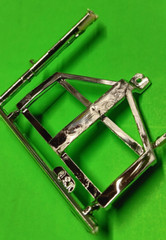 1976 Chevy Caprice 1/25 Chrome Trailer Hitch Ball Towing Mirrors License Plate