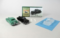 New! SMC-815 1946-48 Lincoln Continental Coupe HO-1/87th Scale Clear Resin Kit