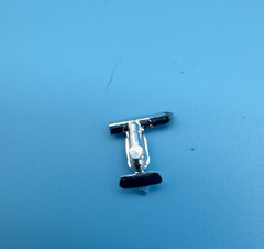 Jo-Han GC-1300 Plymouth Fury Police Pursuit Car Parts Bash Chrome Rearview Mirro