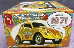 AMT COCA-COLA 1971 VW BUG 1/25 SCALE SKILL LEVEL 3