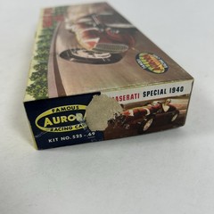 Aurora Indy 500 Winner Maserati Special 1940 Model Kit .525-.69 1958 Unassembled