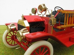 Photo-etched detailing set for Ford Model T 1914 Fire truck by ICM 24004, 1/24